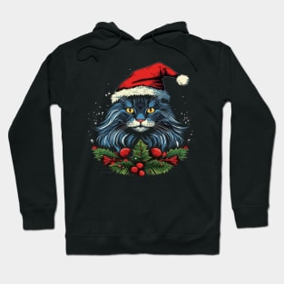 Maine Coon Christmas Hoodie